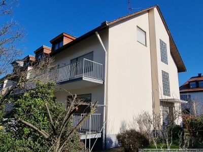 Gepfl. 2 Fam.-Hs. mit gr. Balkonen in ruhiger Wohnlage in MA-Rheinau - 20003723